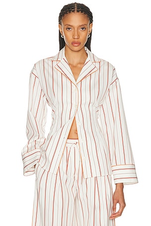 Dolce & Gabbana Button Up Top in White
