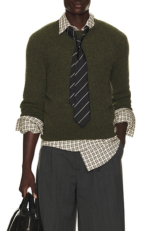Dries Van Noten Melbourne Sweater in Green