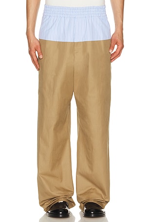 Dries Van Noten Pablo Pants in Brown