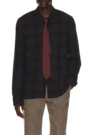 Dries Van Noten Cartly Shirt in Brown