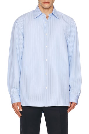 Dries Van Noten Croom Shirt in Blue