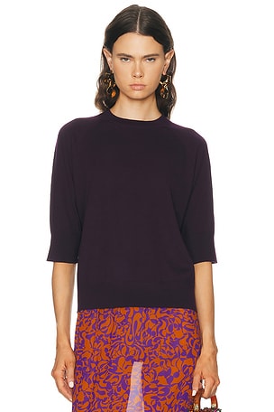 Dries Van Noten Tuan Sweater in Purple