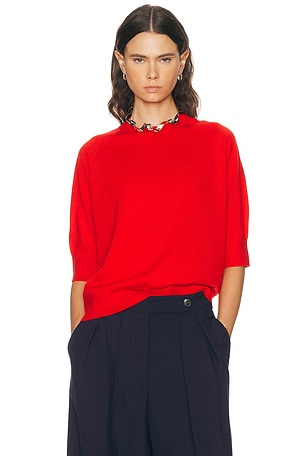 Dries Van Noten Tuan Sweater in Red