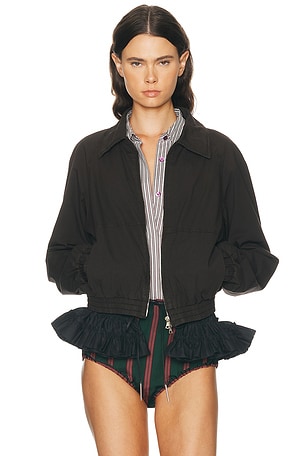 Dries Van Noten Vinnia Jacket in Brown