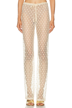 Dries Van Noten Pachas Pant in Cream