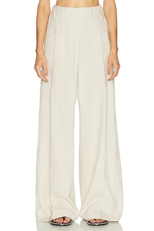 Dries Van Noten Pila Pant in Cream