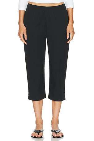 Deiji Studios Capri Pant in Black