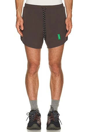 District Vision 5 Training Shorts in Taupe