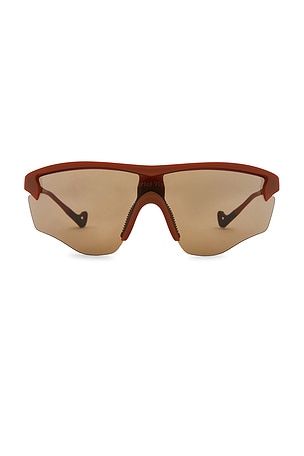 District Vision Junya Racer Sunglasses in Red