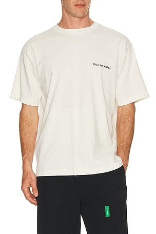 District Vision Arrow Eye Tee in White
