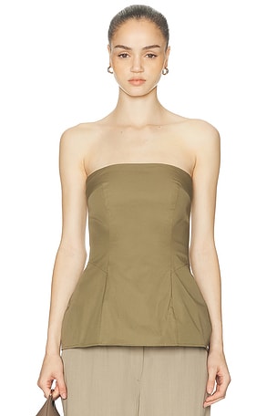 EAVES Nadia Top in Olive