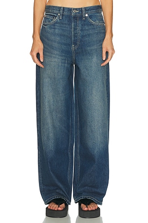EB Denim Brea Relaxed Baggy Jeans in Blue