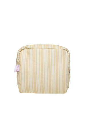 Emi Jay Linen Pouch in Yellow