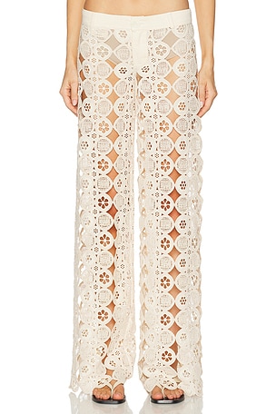 Eliou Rafa Pant in Cream
