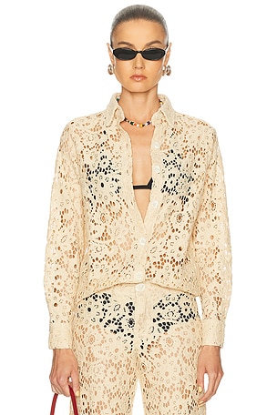 Eliou Gabriel Top in Cream