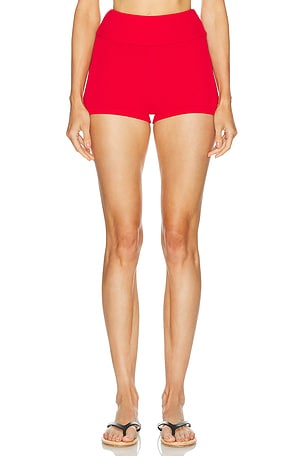 ELCE Sol Knit Short in Red