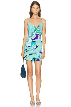 Emilio Pucci Mini Dress in Blue