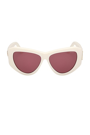 Emilio Pucci Cat Eye Sunglasses in Cream