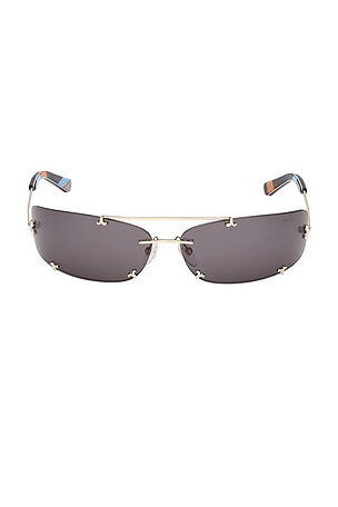 Emilio Pucci Rectangular Sunglasses in Grey