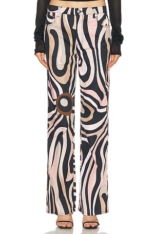 Emilio Pucci Wide Leg in Black