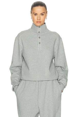 Entire Studios Port Pullover Sweatshirt in Grey