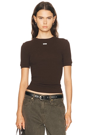 Entire Studios Lounge Tee in Brown