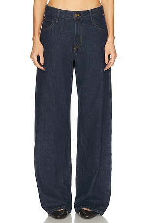 Enza Costa Relaxed Straight Leg in Blue