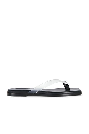 Emme Parsons Meta Kidskin Sandal in White