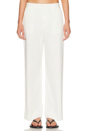 Eterne Benson Pant in Cream