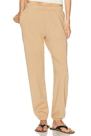 Eterne Boyfriend Pocket Sweatpant in Taupe