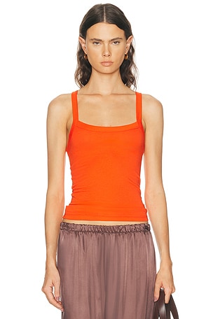 Eterne Duke Tank Top in Orange