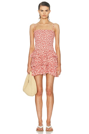 Isabel Marant Etoile Elodie Dress in Red