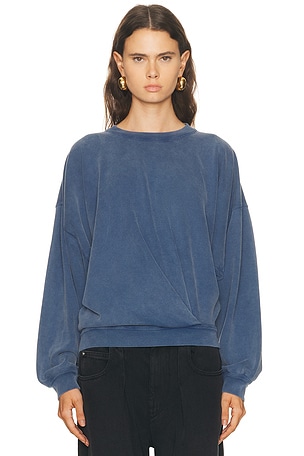 Isabel Marant Etoile Sauria Sweatshirt in Blue