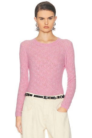 Isabel Marant Etoile Obeline Sweater in Pink