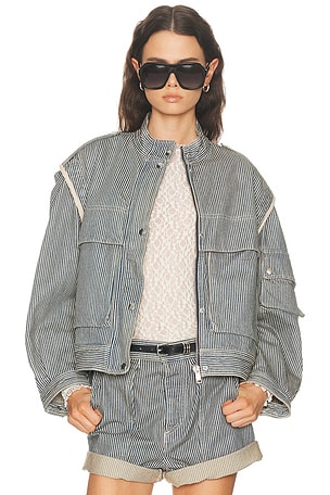Isabel Marant Etoile Edany Jacket in Blue
