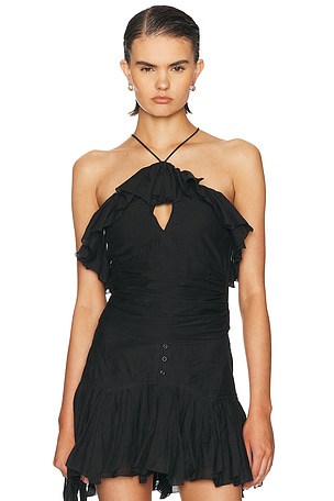 Isabel Marant Etoile Dijmia Tank Top in Black