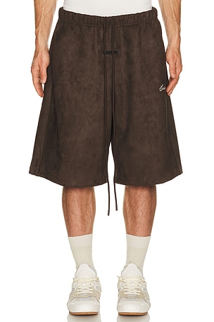 Fear of God ESSENTIALS Signature Relaxed Short in Brown