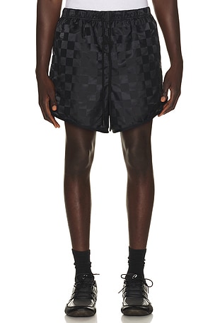 COMME des GARCONS SHIRT Zipper Detail Shorts in Black | FWRD
