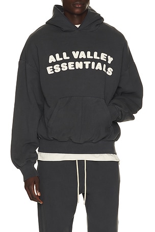 Fear of God ESSENTIALS 90's Hoodie in Black