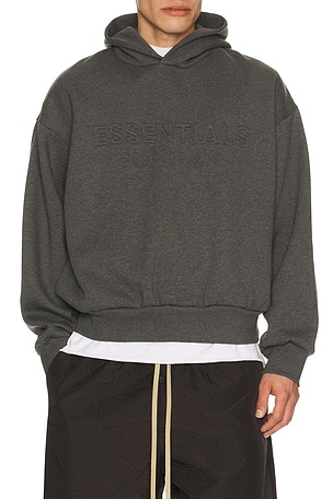 Fear of God ESSENTIALS Classic Hoodie in Grey