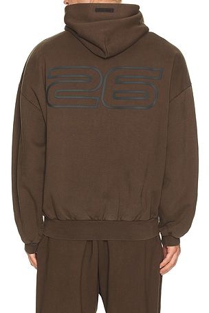 Fear of God ESSENTIALS 90'S Hoodie in Brown