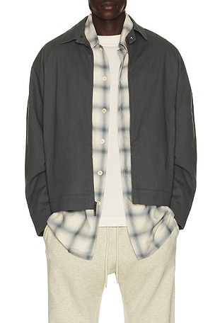 Fear of God ESSENTIALS Work Jacket in Grey