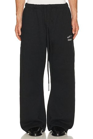 Fear of God ESSENTIALS Flare Sweatpant in Black