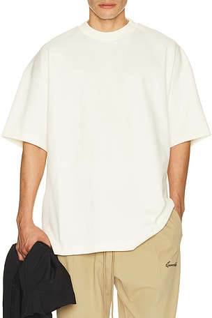 Fear of God ESSENTIALS Signature 90's Short Sleeve Tee in White