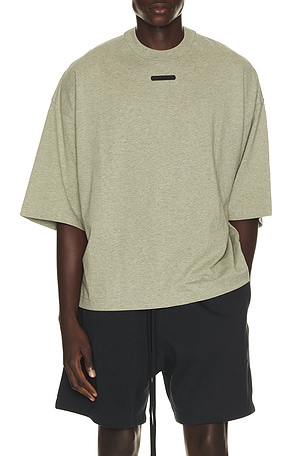 Fear of God ESSENTIALS Merch Tee in Green