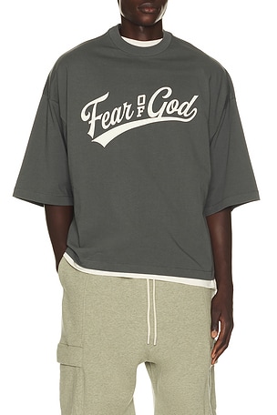 Fear of God ESSENTIALS Merch Tee in Black