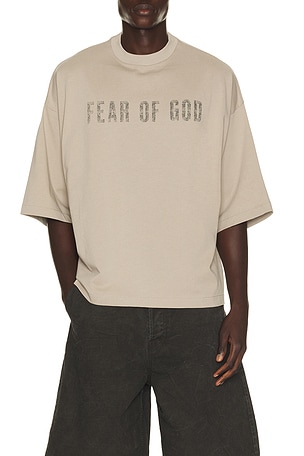 Fear of God ESSENTIALS Merch Tee in Grey