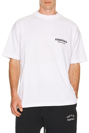 Fear of God ESSENTIALS Classic Fit T-Shirt in White