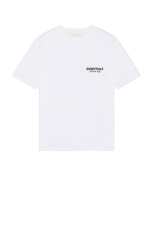 Fear of God ESSENTIALS Classic Short Sleeve Tee in White