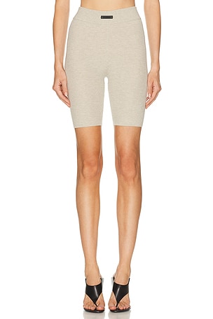Fear of God ESSENTIALS Biker Short in Beige